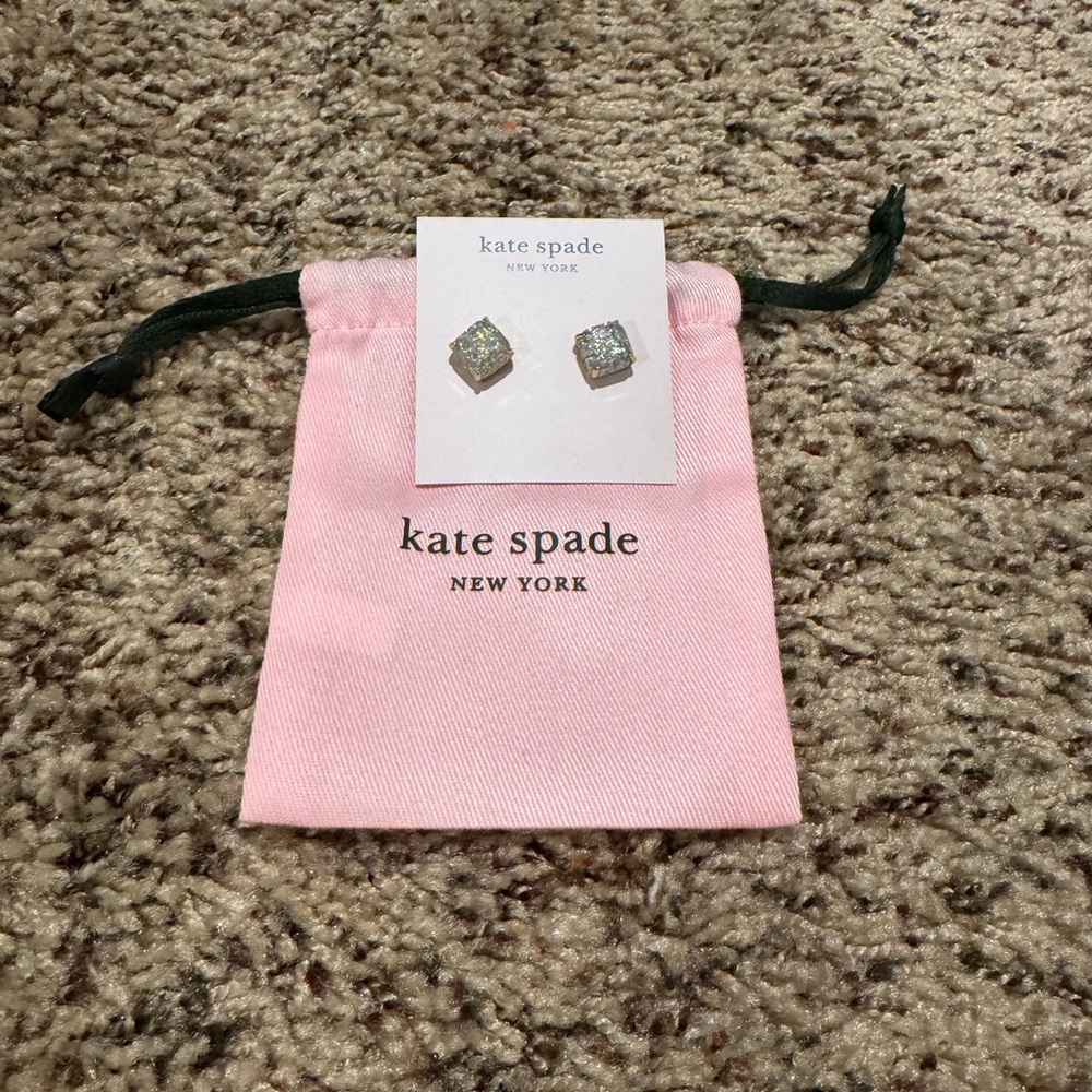 Kate Spade Opal Square Stud Earrings